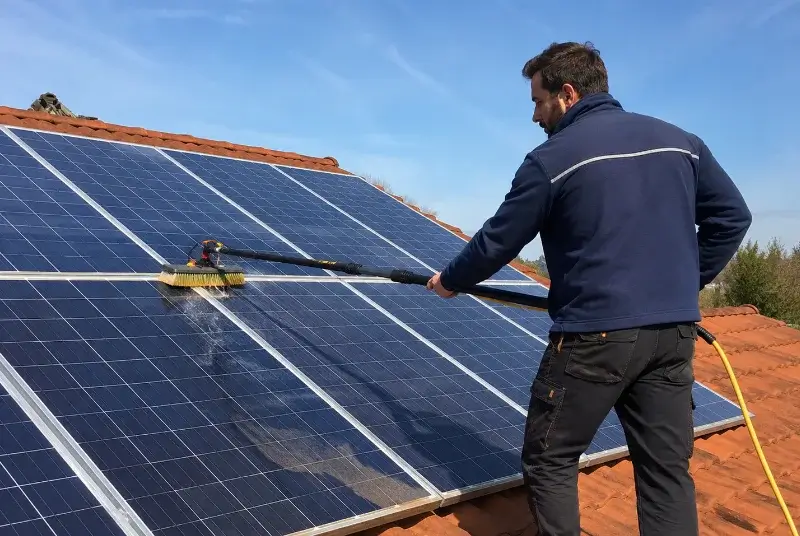 Nettoyage et entretien de panneaux solaires à Saint-Gervais-les-Bains